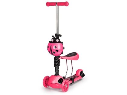 Ecotoys balancni kolobezka Bedrunka ruzova