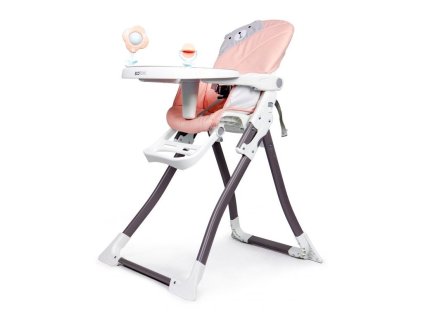 SMONTOVÁNO Ecotoys jídelní židlička 2v1 Myška růžová