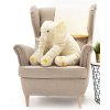 plysovy slon belly 70 cm bily