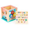 drevena edukacni kostka Dino Cube 4