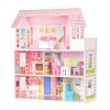 Ecotoys domecek pro panenky ruzovy