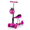 Ecotoys balancni kolobezka se sedatkem Bedrunka ruzova