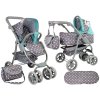 Alice kocarek pro panenky 9662m sedo mentolovy 6
