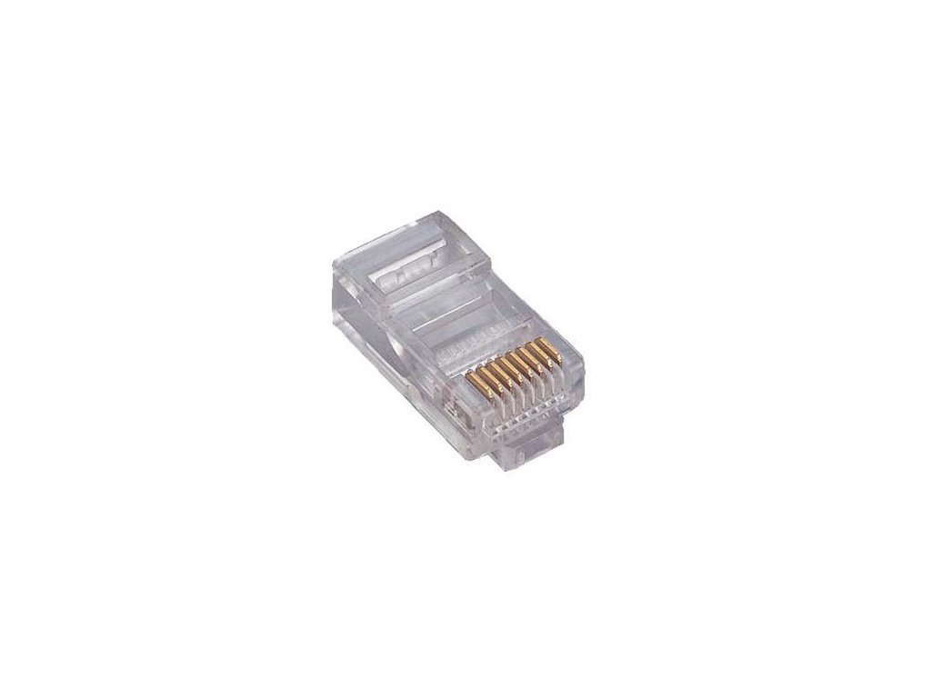 RJ45 8P8C 8-PIN Ethernet vidlica - drôt