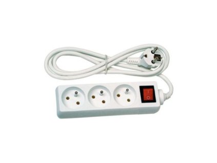 pp12 3 zasuvka vyp 3m predlzovaci privod 3x1mm2