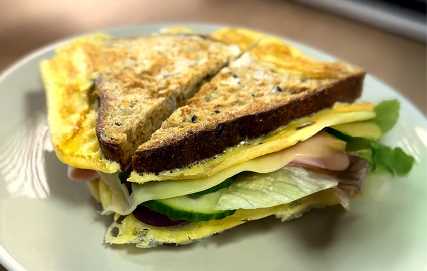 Snídaňový sandwich