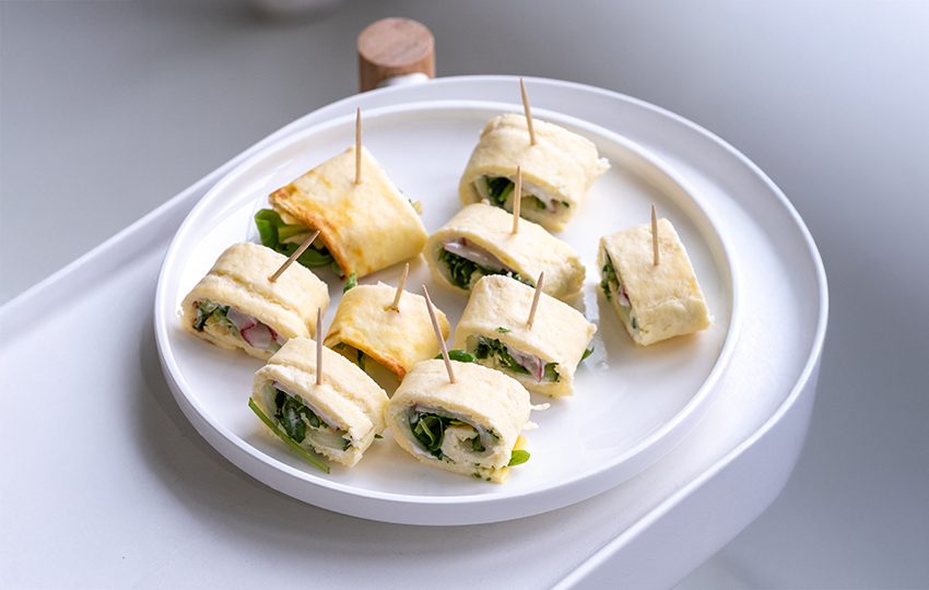 Proteínová cotagge roláda