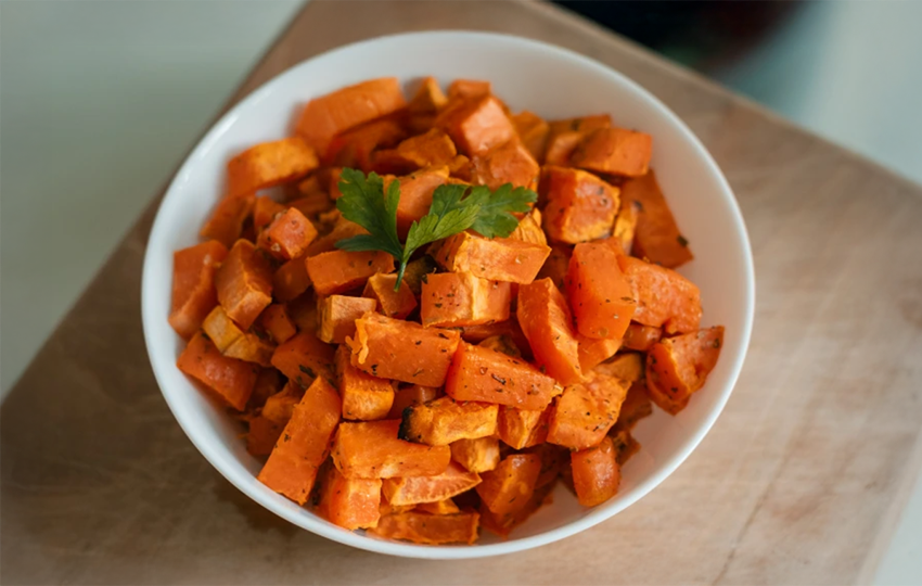 Pečený batát s bylinkami