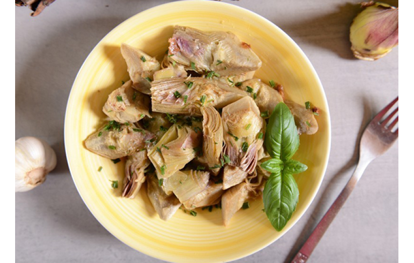 Artyčoky s bylinkami