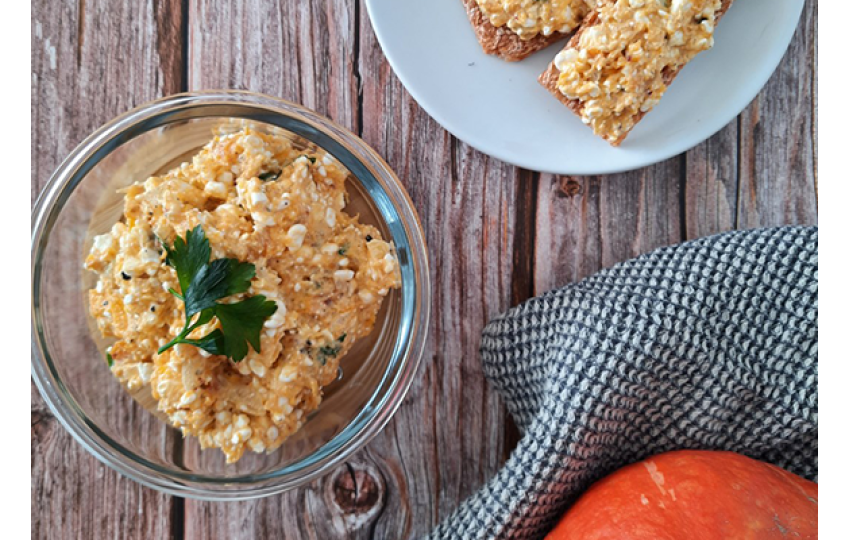 Dýňová pomazánka s Cottage