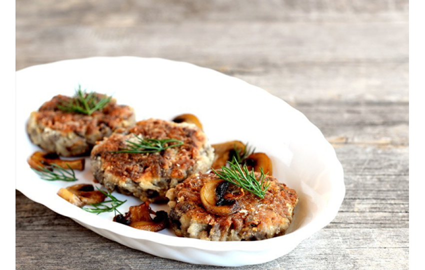 Houbové karbanátky