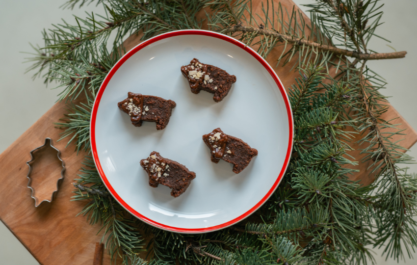 Mini dezertky z čokoládového proteinového toastu Prodietix a Nutrinelly