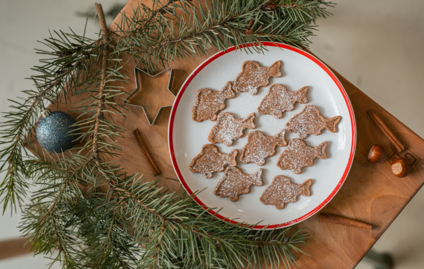 Keto vianočné pečivo z Prodietix Caffé Latte a mandľovej múky