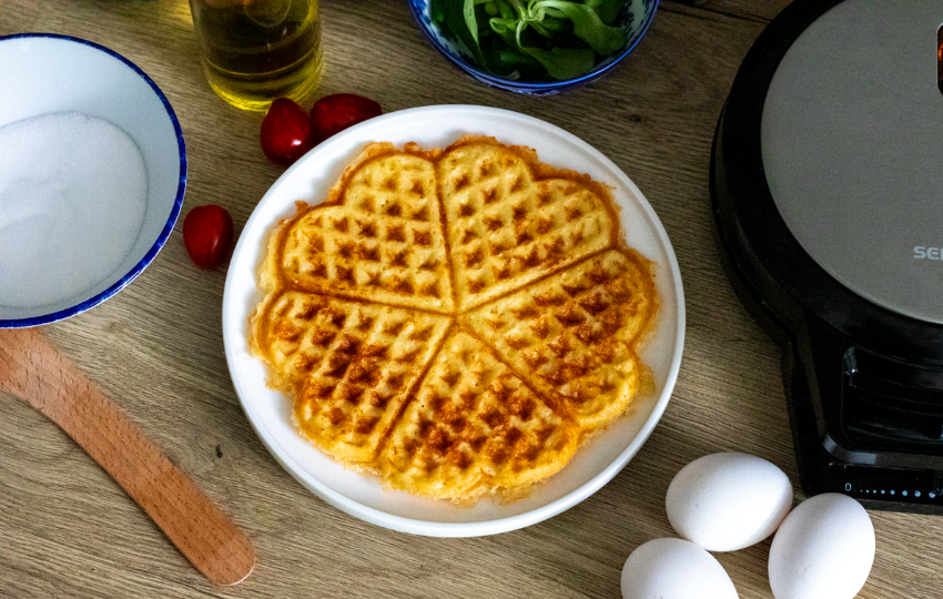 Mozzarellové vafle