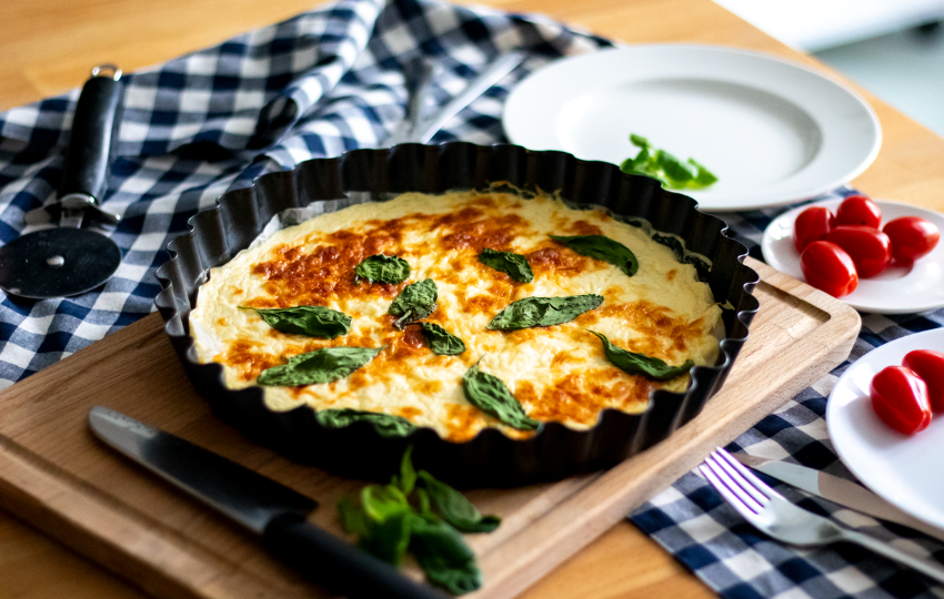 Cottage „pizza“ z plechu
