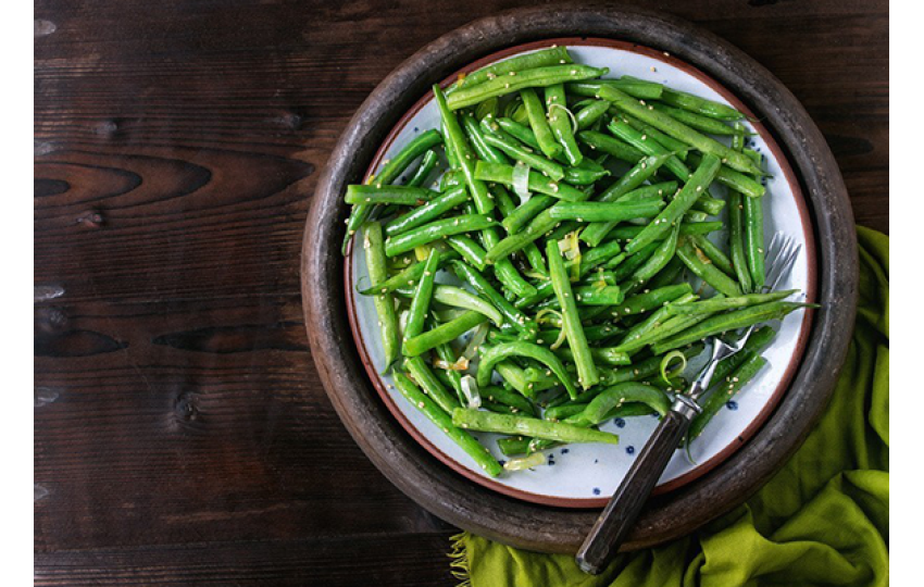 Salát z fazolových lusků