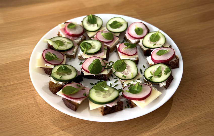 Silvestrovské jednohubky