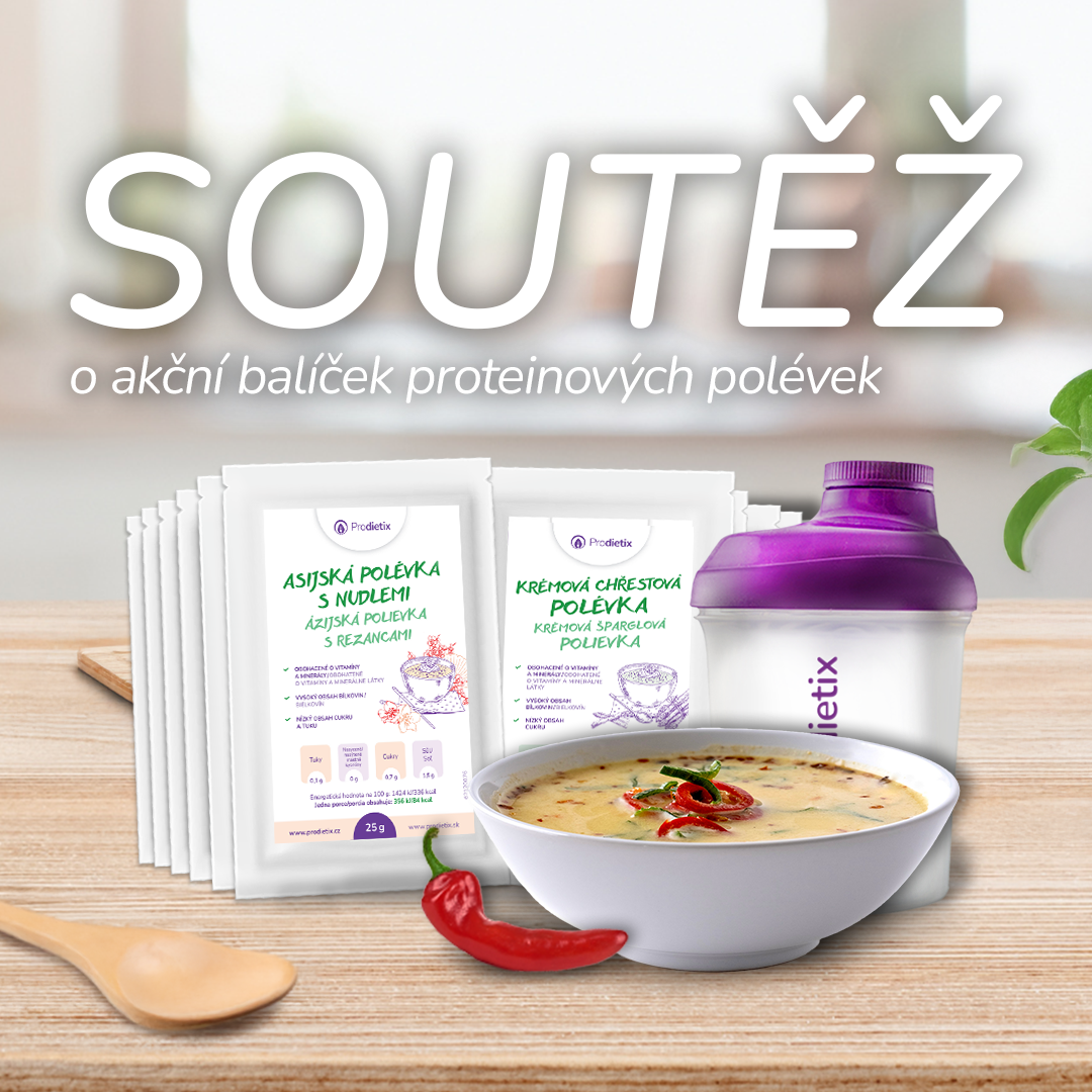 Soutěž o balíček proteinových polévek