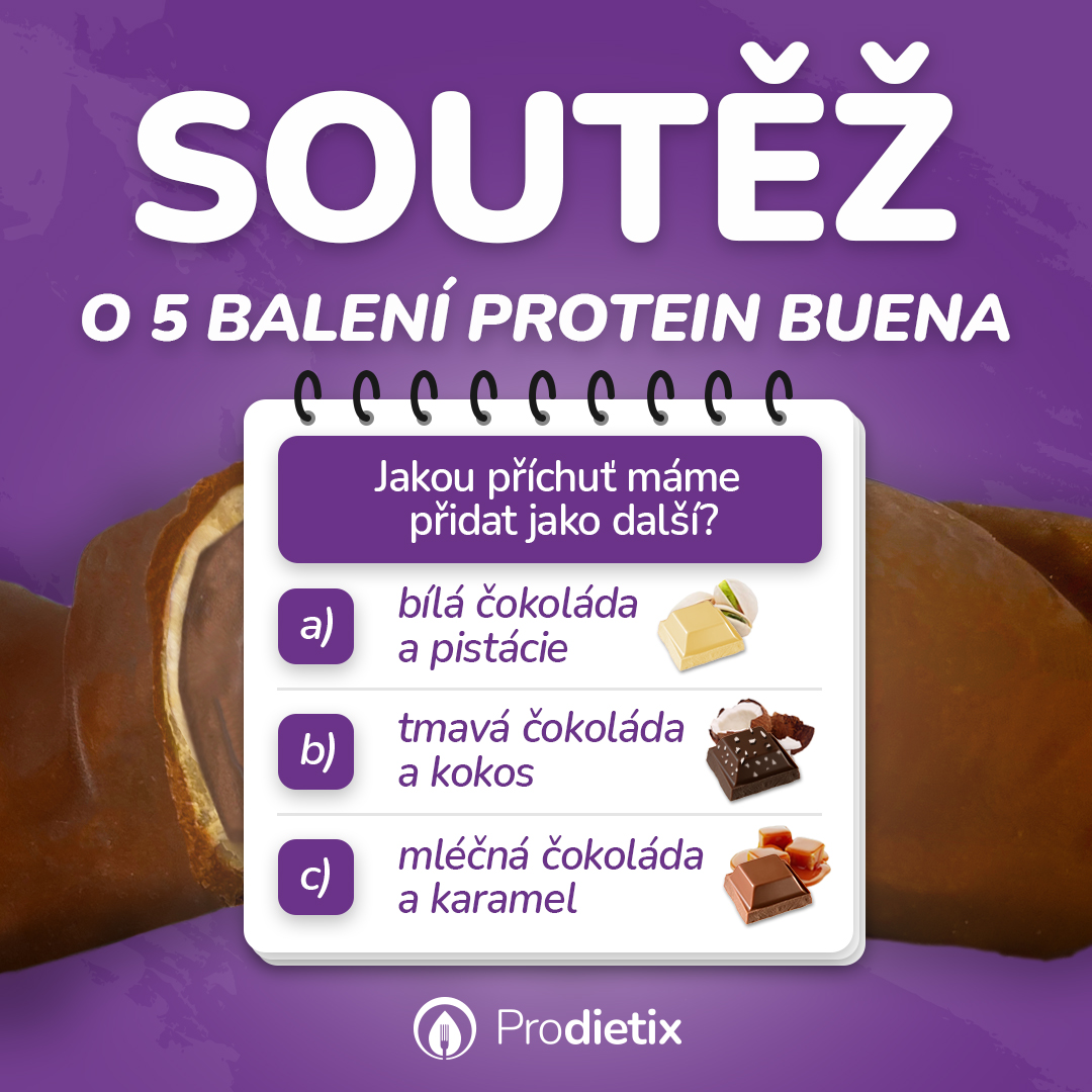 O 5 balení Protein buena