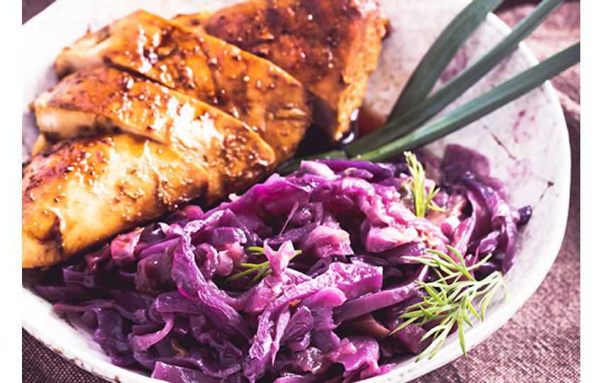 Svätomartinská hus s variantou keto knedlí