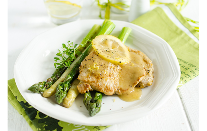 Telecí à la Oscar s béarnskou omáčkou