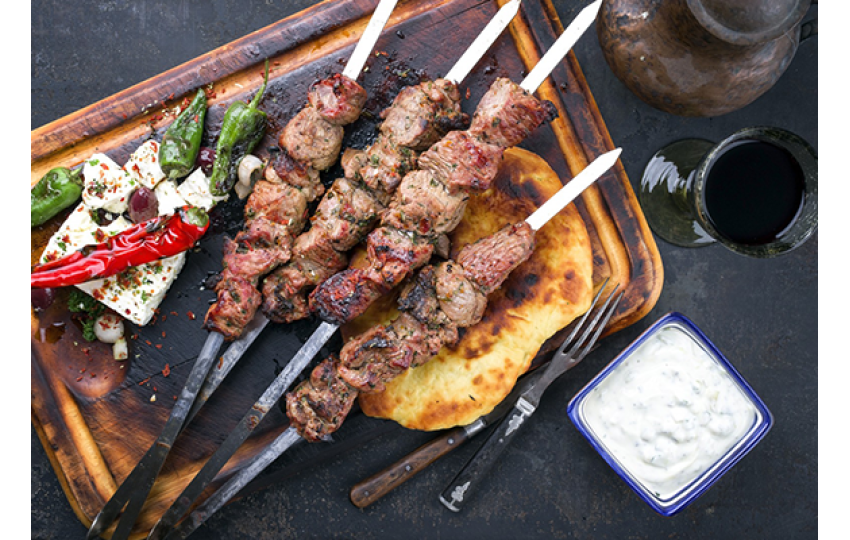 Telecí souvlaki