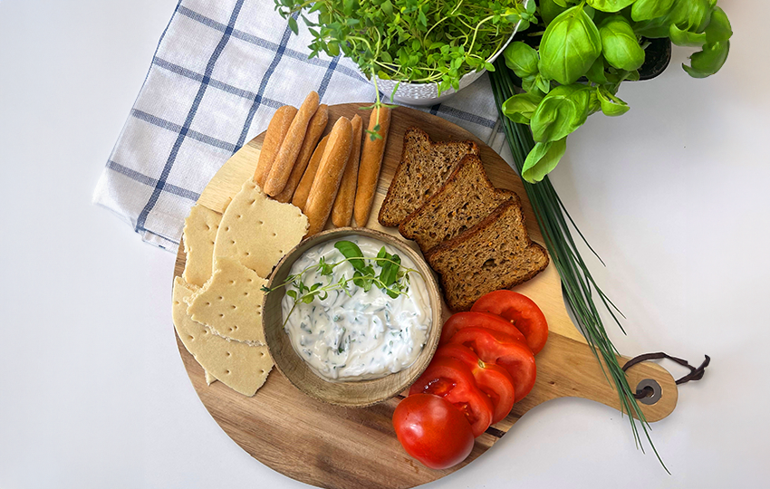 Tvarohová nátierka s bylinkami