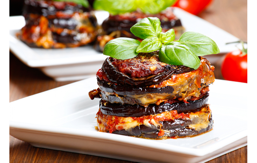 Zapečený baklažán so syrom