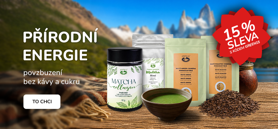 Matcha a Maté - 15 % sleva