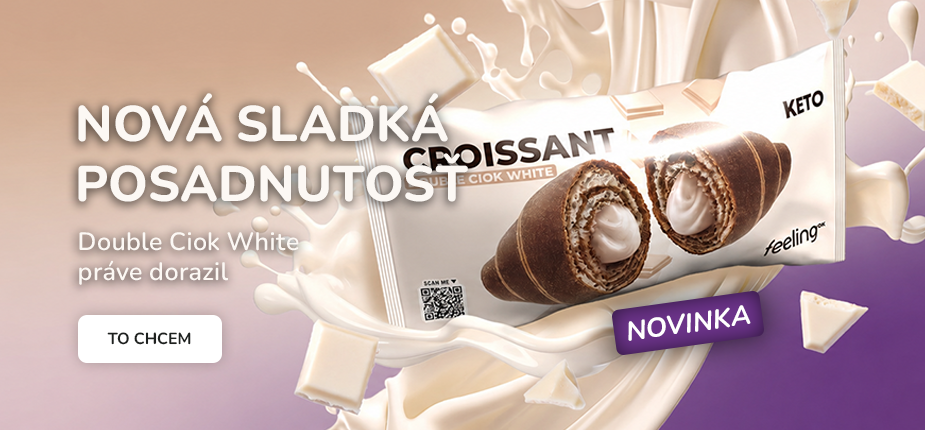 Croissant Double Ciok White