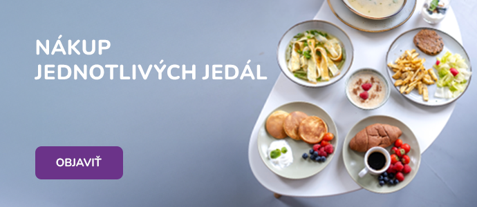 Nákup jednotlivých jídel