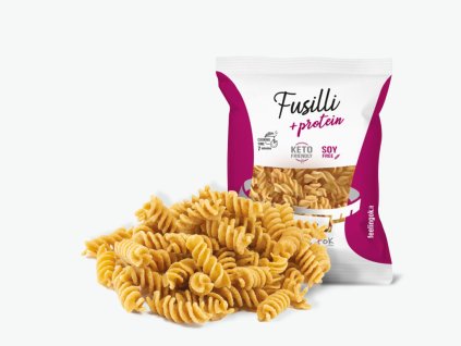 fusilli + protein