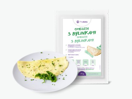omeleta s bylinkami