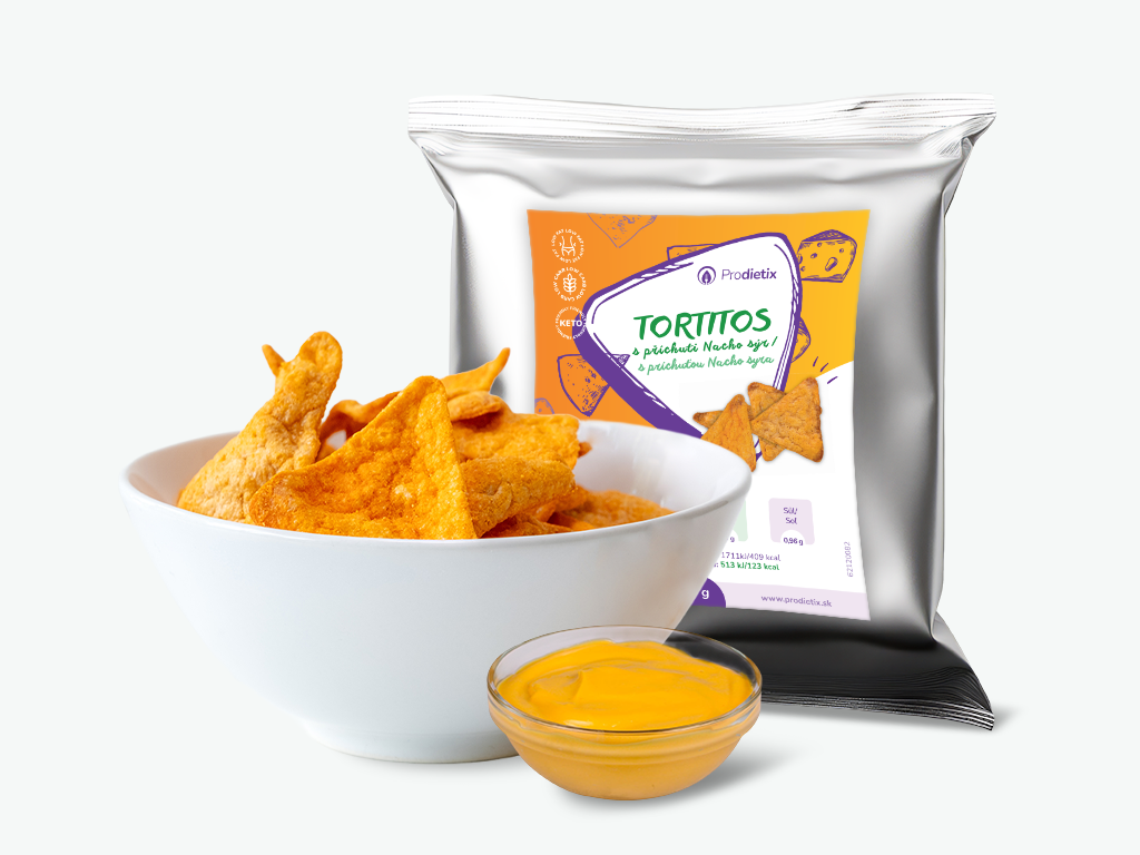 Prodietix prodietix | tortitos s příchutí nacho sýr | 30 g