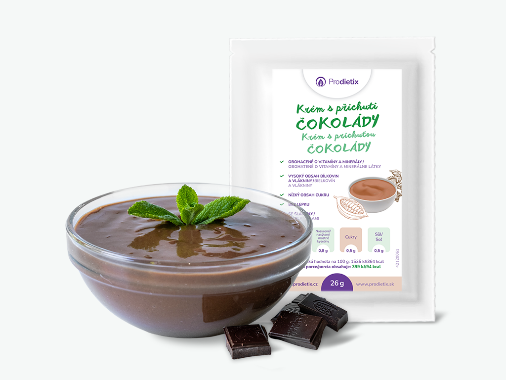 proteinový prodietix | proteinový krém s příchutí čokolády | 25 g