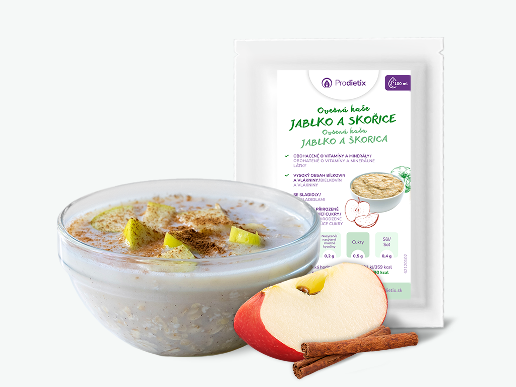  prodietix | ovesná kaše jablko a skořice | 25 g