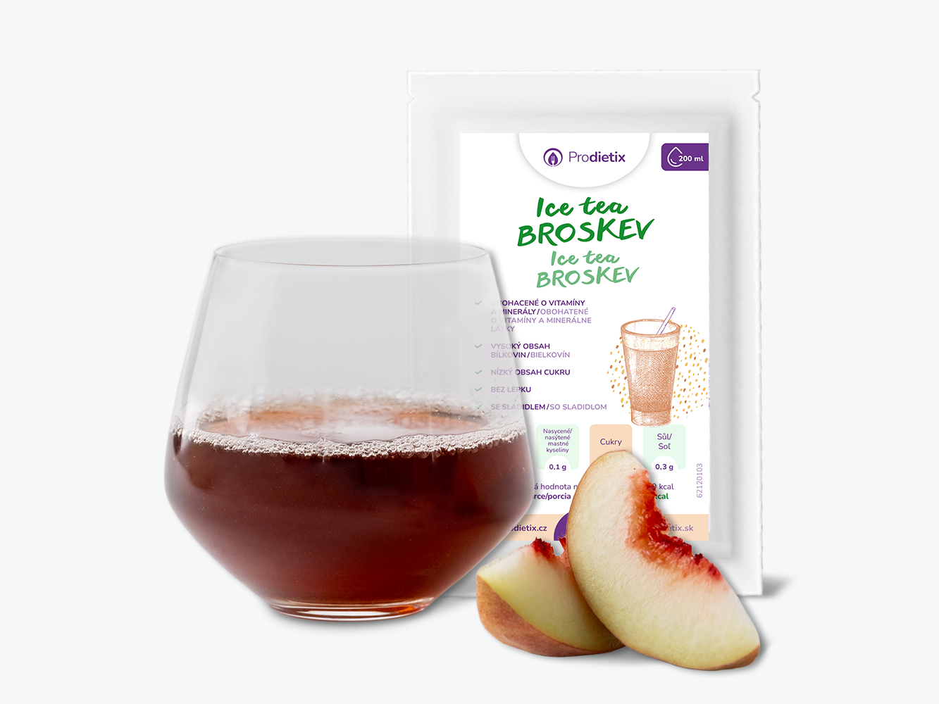 prodietix | ice tea broskev | 25 g