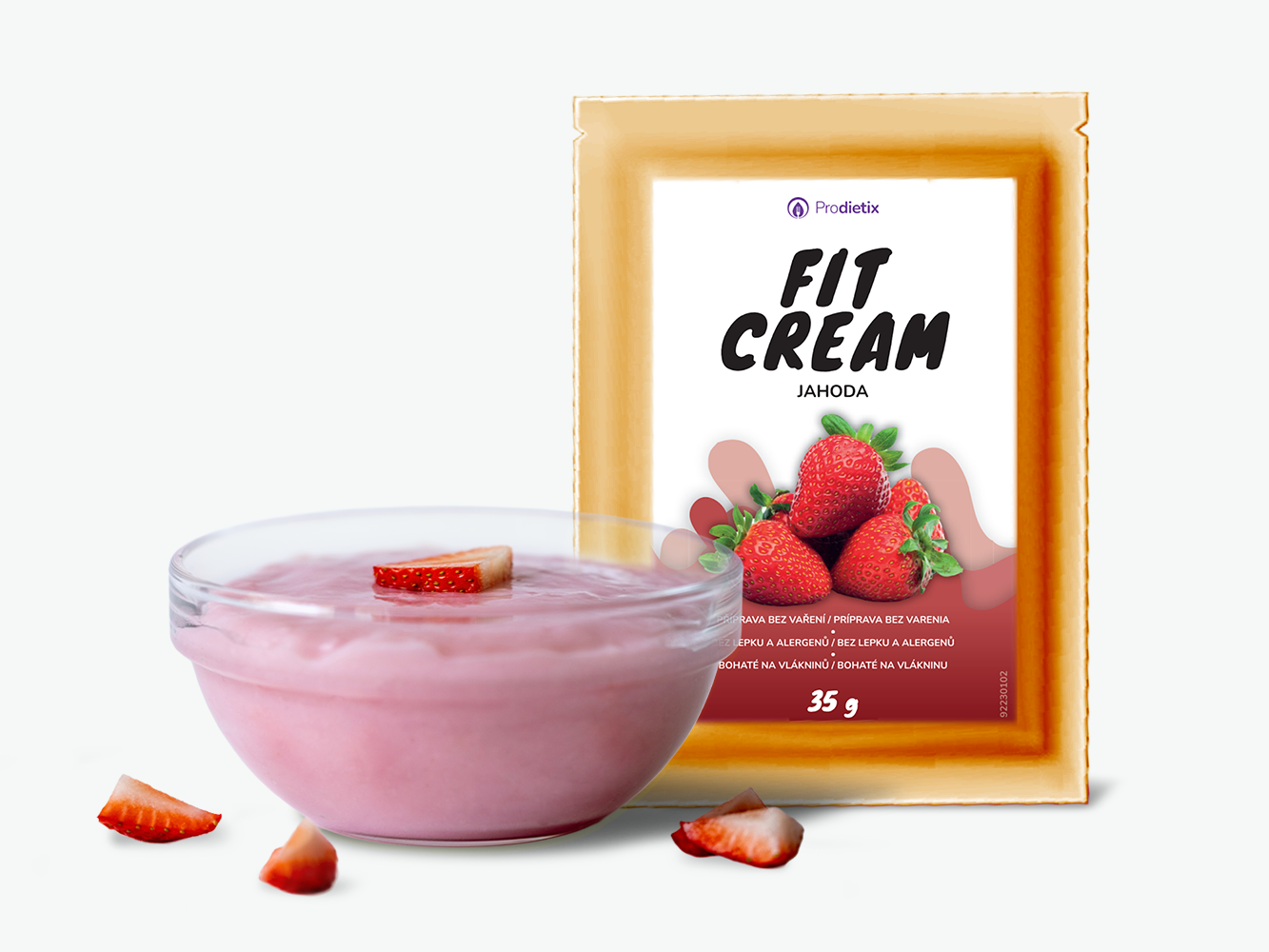 Fit cream jahoda