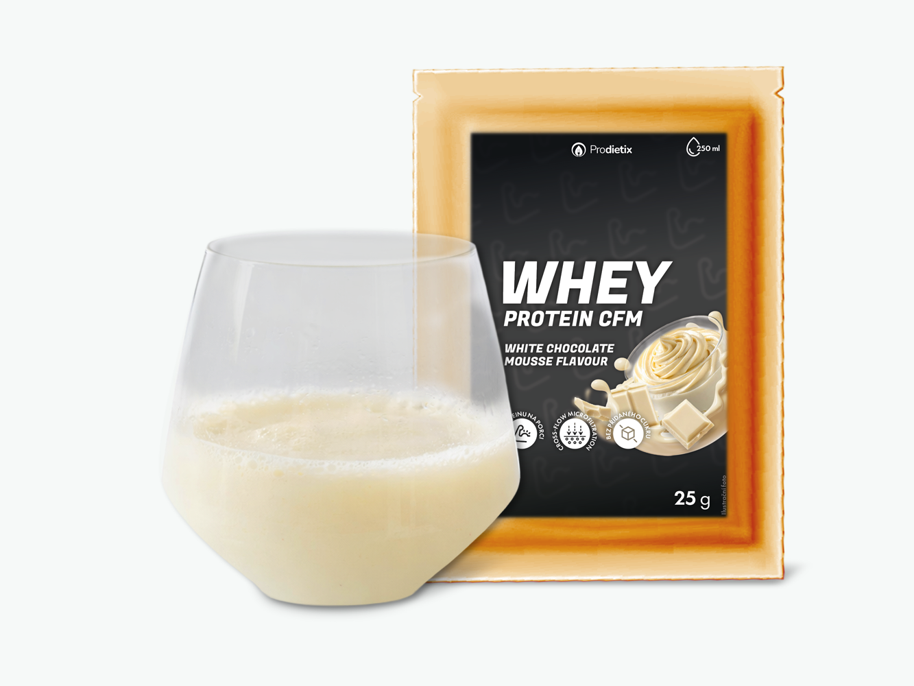 whey protein cfm white chocolate mousse flavour
