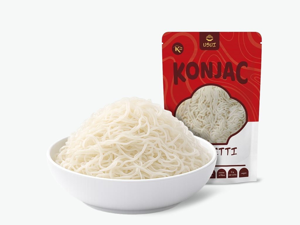 proteinové konjac spaghetti
