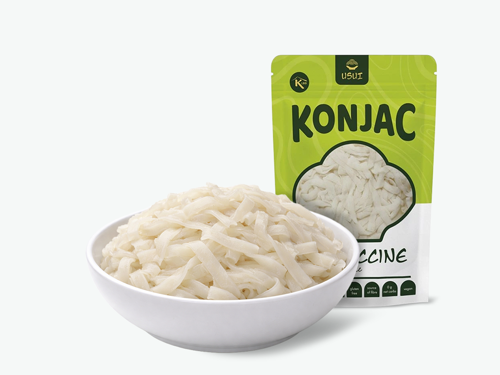 proteinové konjac fettuccine