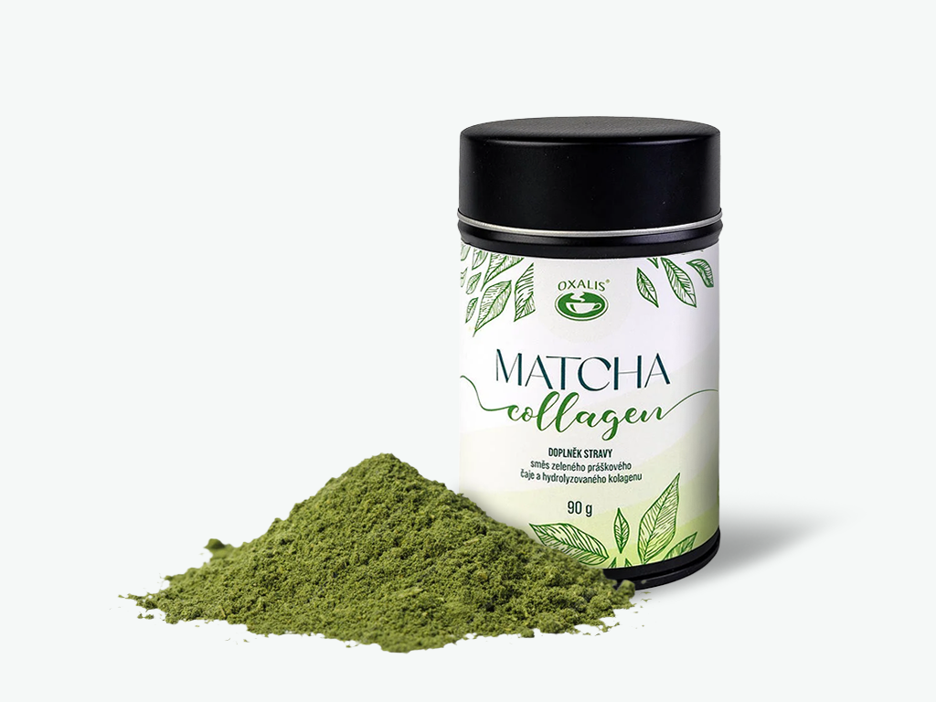 matcha s kolagenem