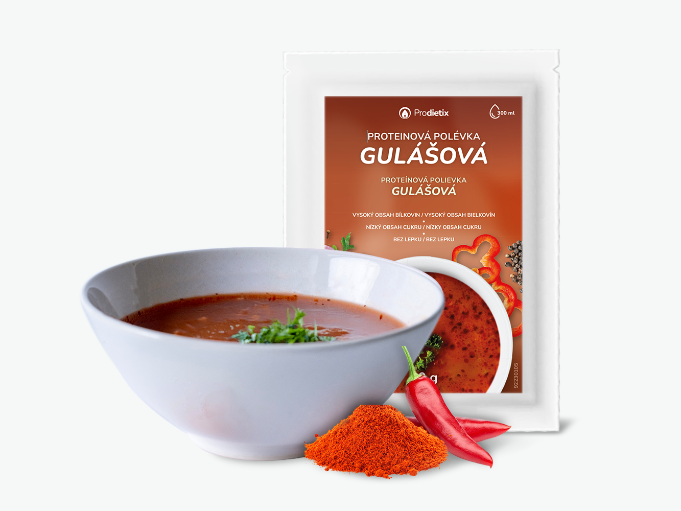 prodietix | proteinová polévka gulášová | 30 g