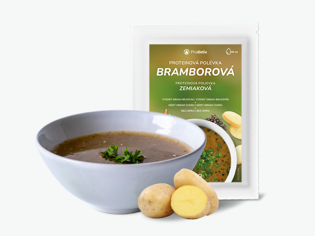 prodietix | proteinová polévka bramborová | 30 g