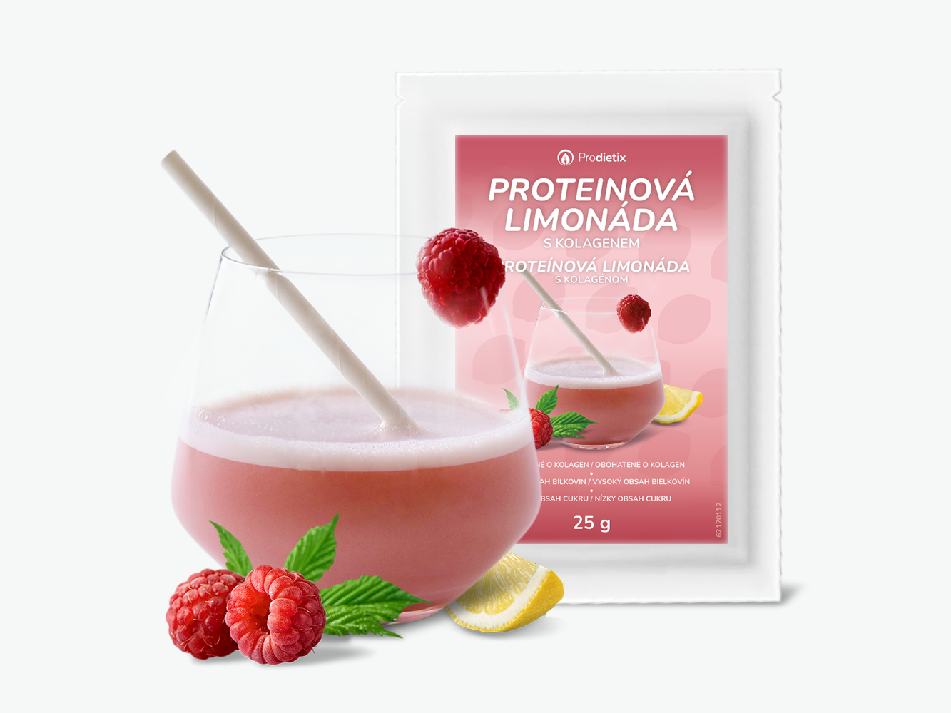 Prodietix proteinová limonáda s kolagenem