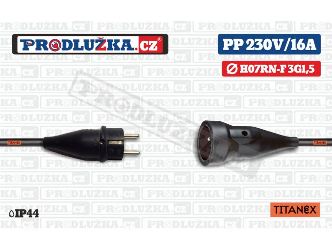 PP 230V 16A ABL 1,5 TITANEX