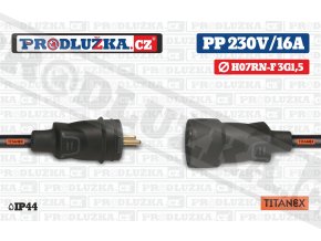 PP 230V 16A 1,5 TITANEX
