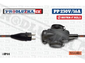 PP 230V 16A 3 ABL TITANEX