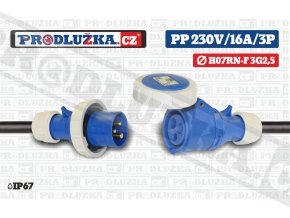 PP 230V 16A IP67