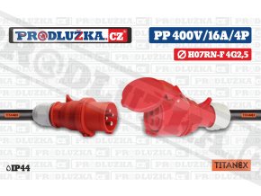 PP 400V 16A IP44 4P TITANEX